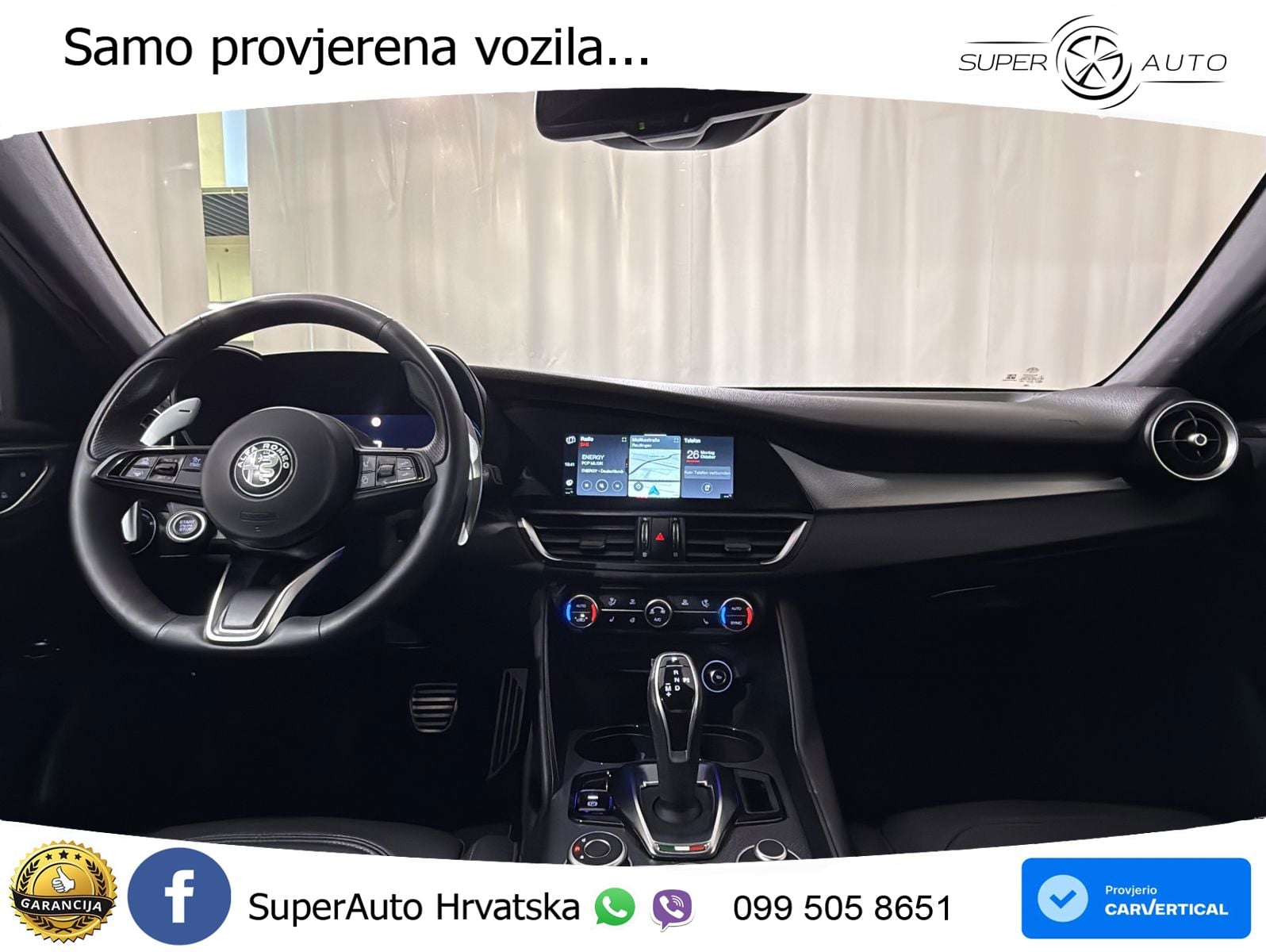 Alfa Romeo Giulia 2.0 Turbo (280 KS) Q4 Automatic MATRIX+GR SJED+KAM