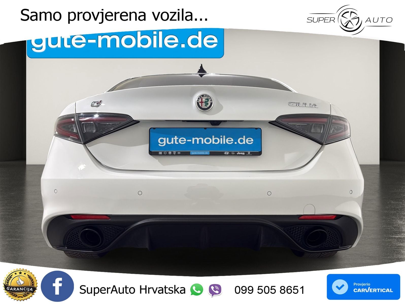 Alfa Romeo Giulia 2.0 Turbo (280 KS) Q4 Automatic MATRIX+GR SJED+KAM