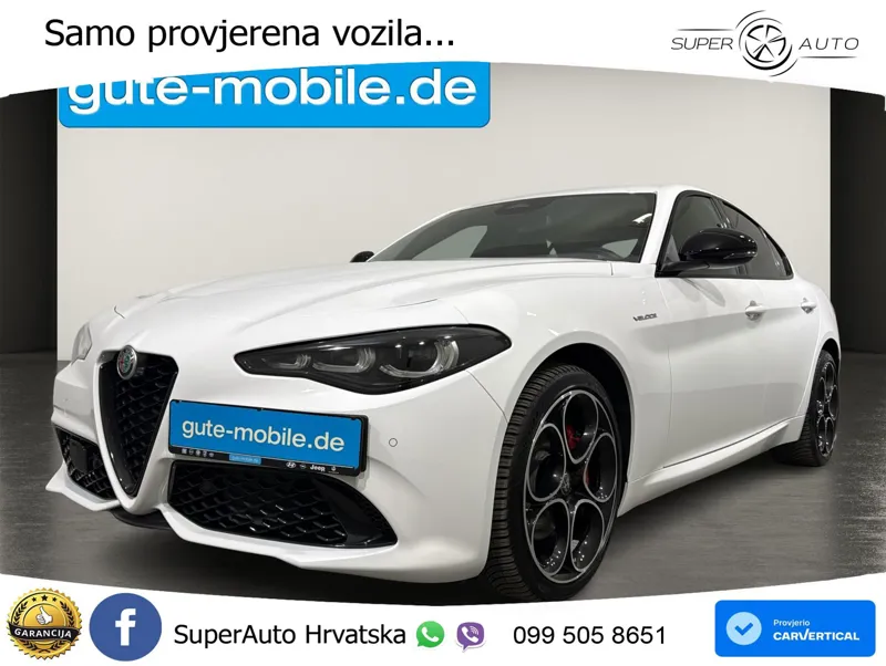Alfa Romeo Giulia 2.0 Turbo (280 KS) Q4 Automatic MATRIX+GR SJED+KAM