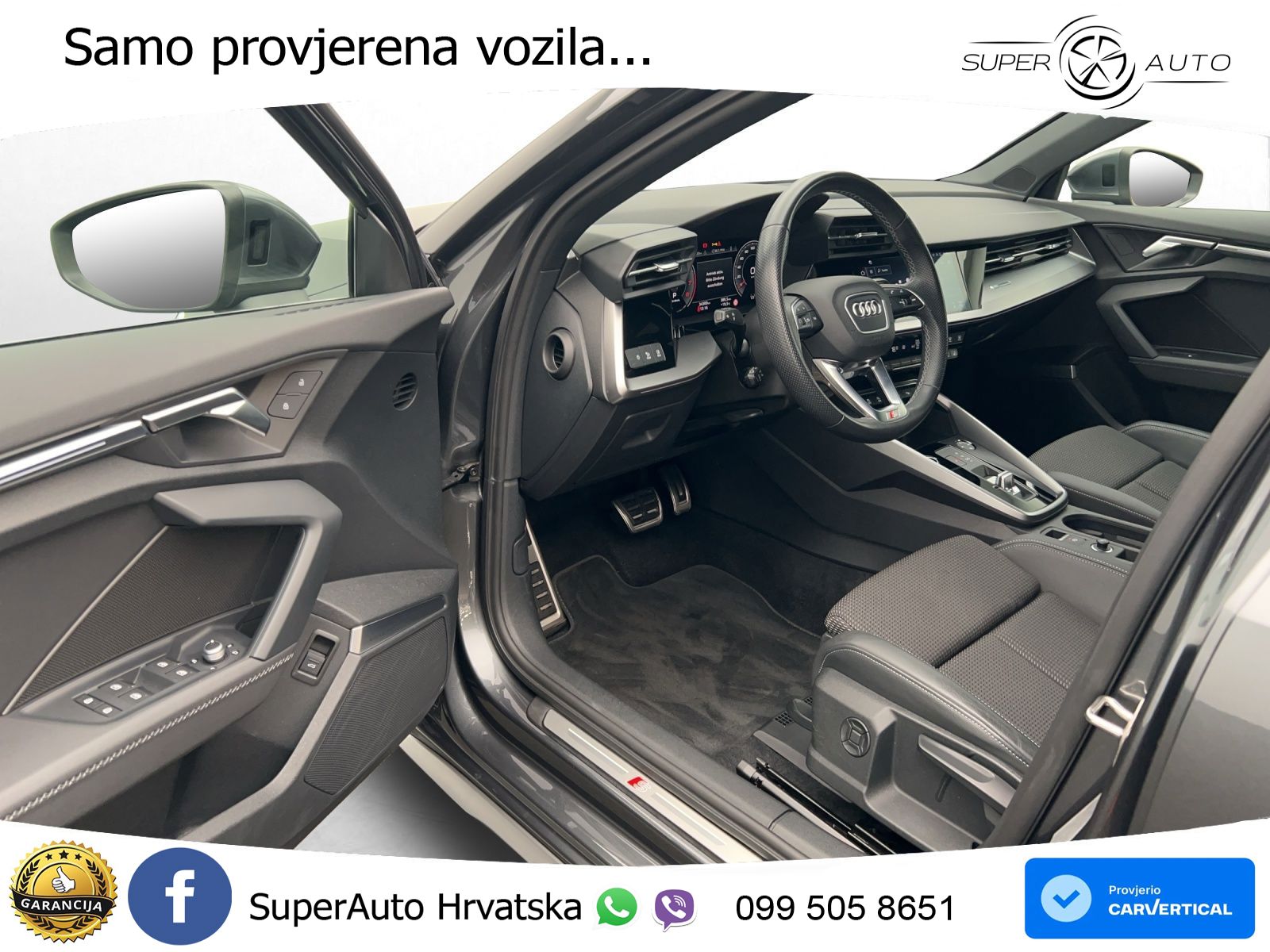 Audi A3 35 TFSI (150 KS) S tronic 2x S line LED+GR SJED+ACC