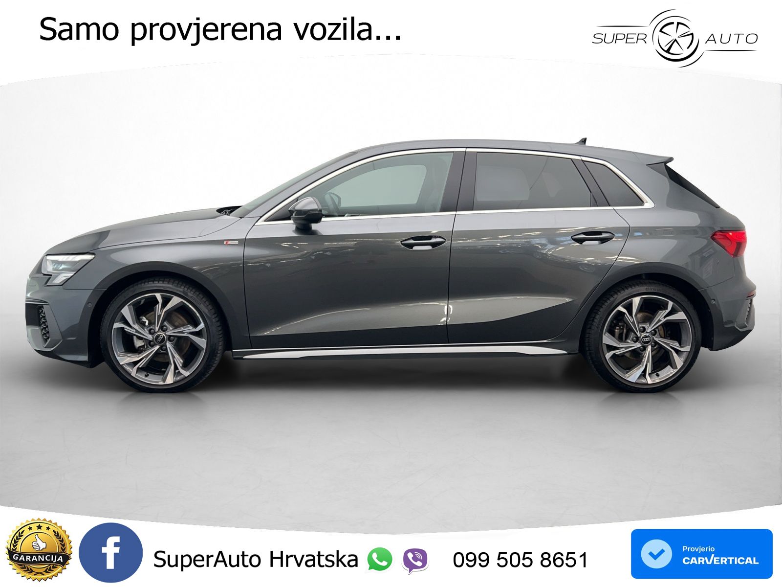 Audi A3 35 TFSI (150 KS) S tronic 2x S line LED+GR SJED+ACC