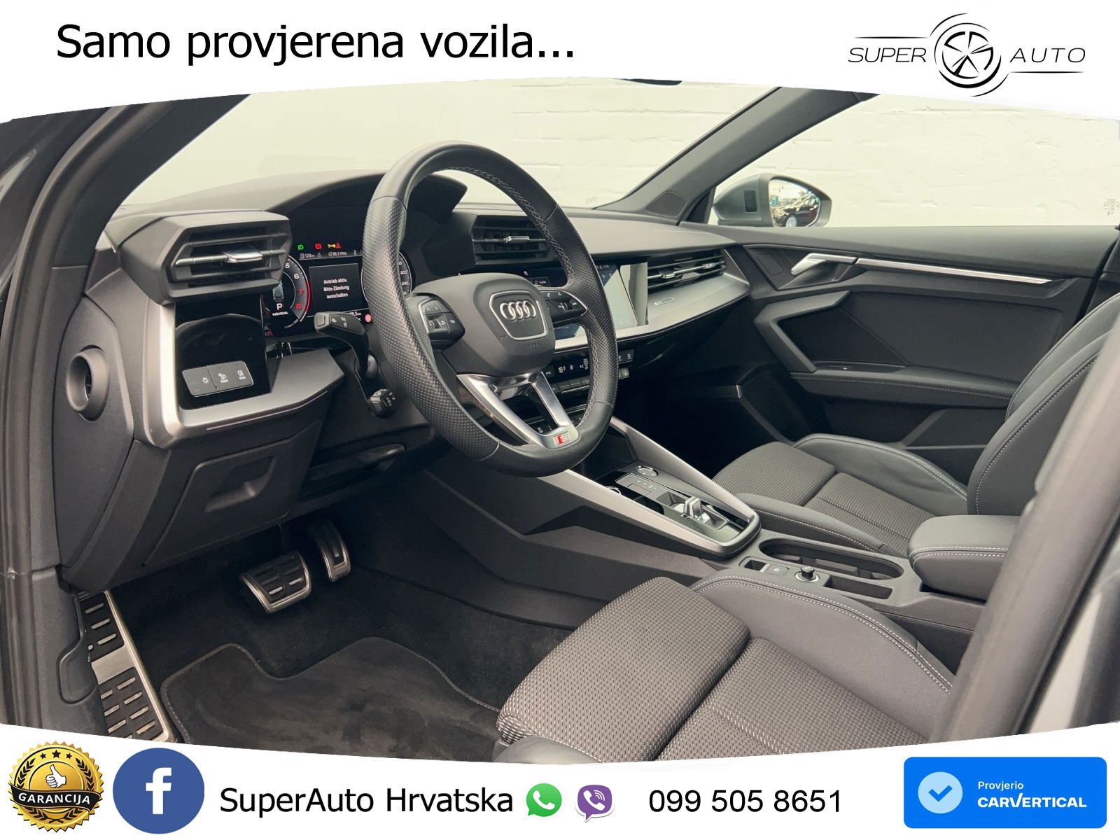 Audi A3 35 TFSI (150 KS) S tronic 2x S line LED+GR SJED+ACC