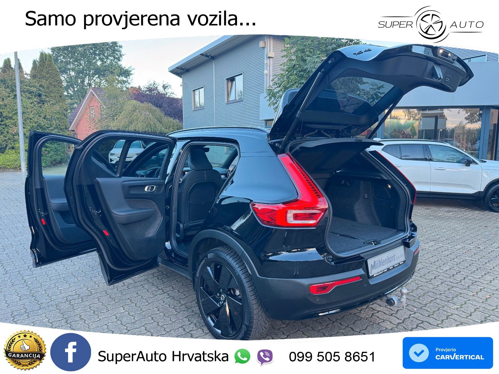 Volvo XC40 2.0 B4 197 KS Automatic ACC+GR SJED+360+PANO