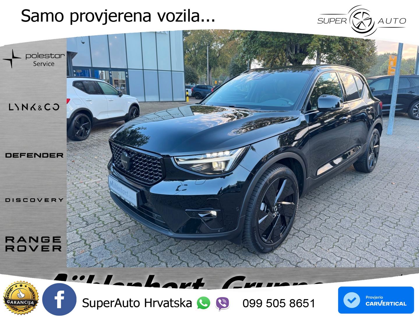 Volvo XC40 2.0 B4 197 KS Automatic ACC+GR SJED+360+PANO