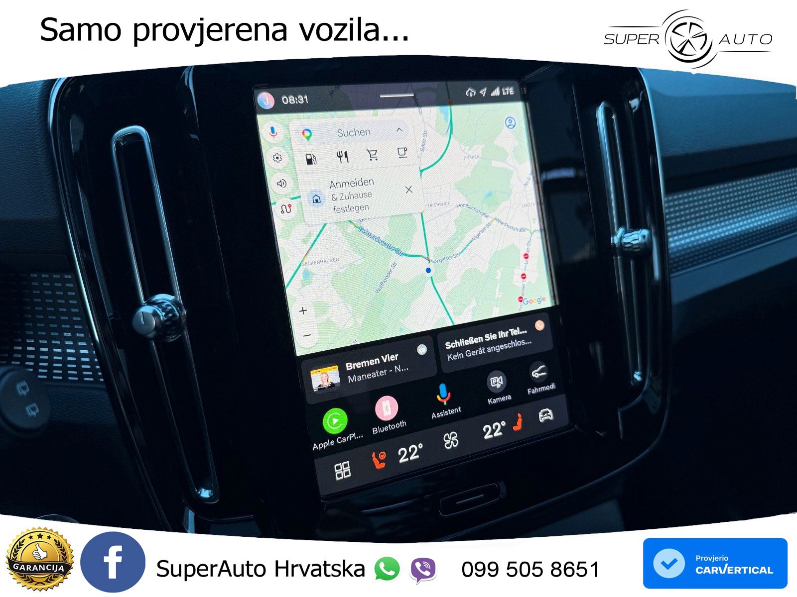 Volvo XC40 2.0 B4 197 KS Automatic ACC+GR SJED+360+PANO