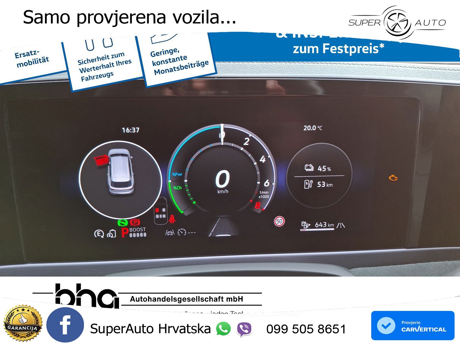 Volkswagen Passat Variant 1.5 TSI (272 KS) eHybrid DSG R-Line MATRIX+GR SJED+KAM