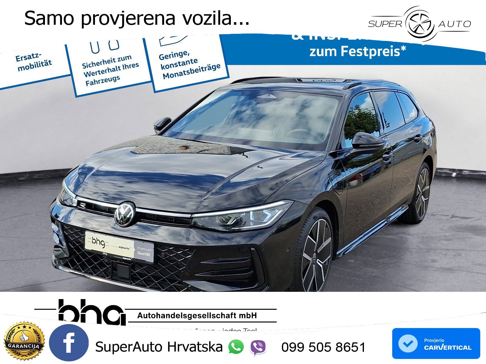 Volkswagen Passat Variant 1.5 TSI (272 KS) eHybrid DSG R-Line MATRIX+GR SJED+KAM