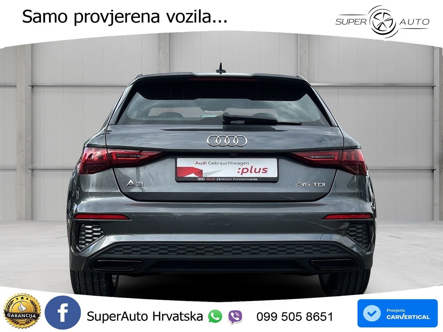 Audi A3 35 TDI (150 KS) S tronic S line