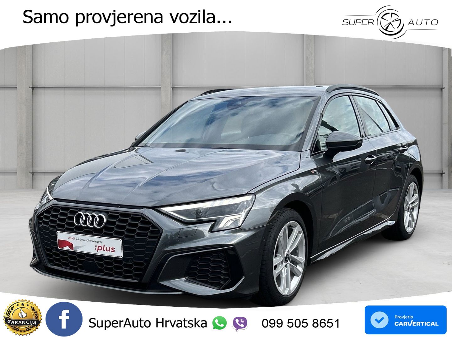 Audi A3 35 TDI (150 KS) S tronic S line