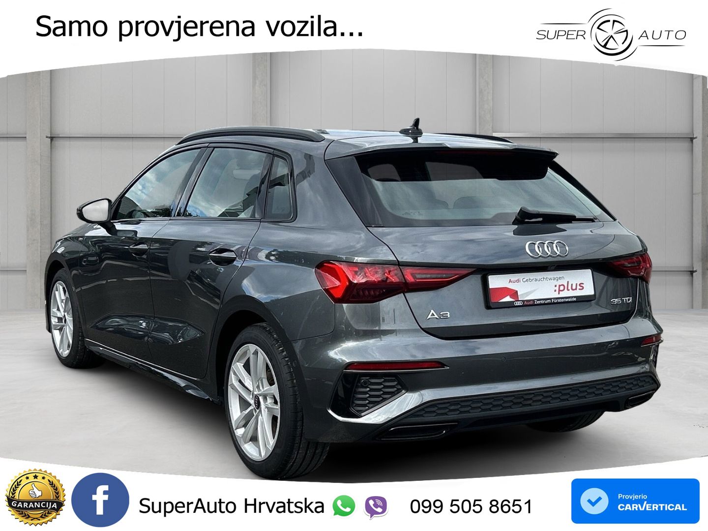 Audi A3 35 TDI (150 KS) S tronic S line