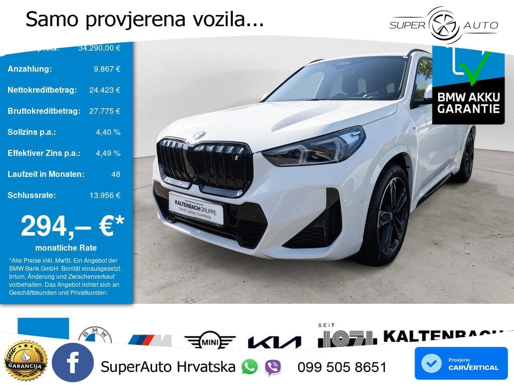 BMW iX1 68 kWh (313 KS) xDrive30 M Sport