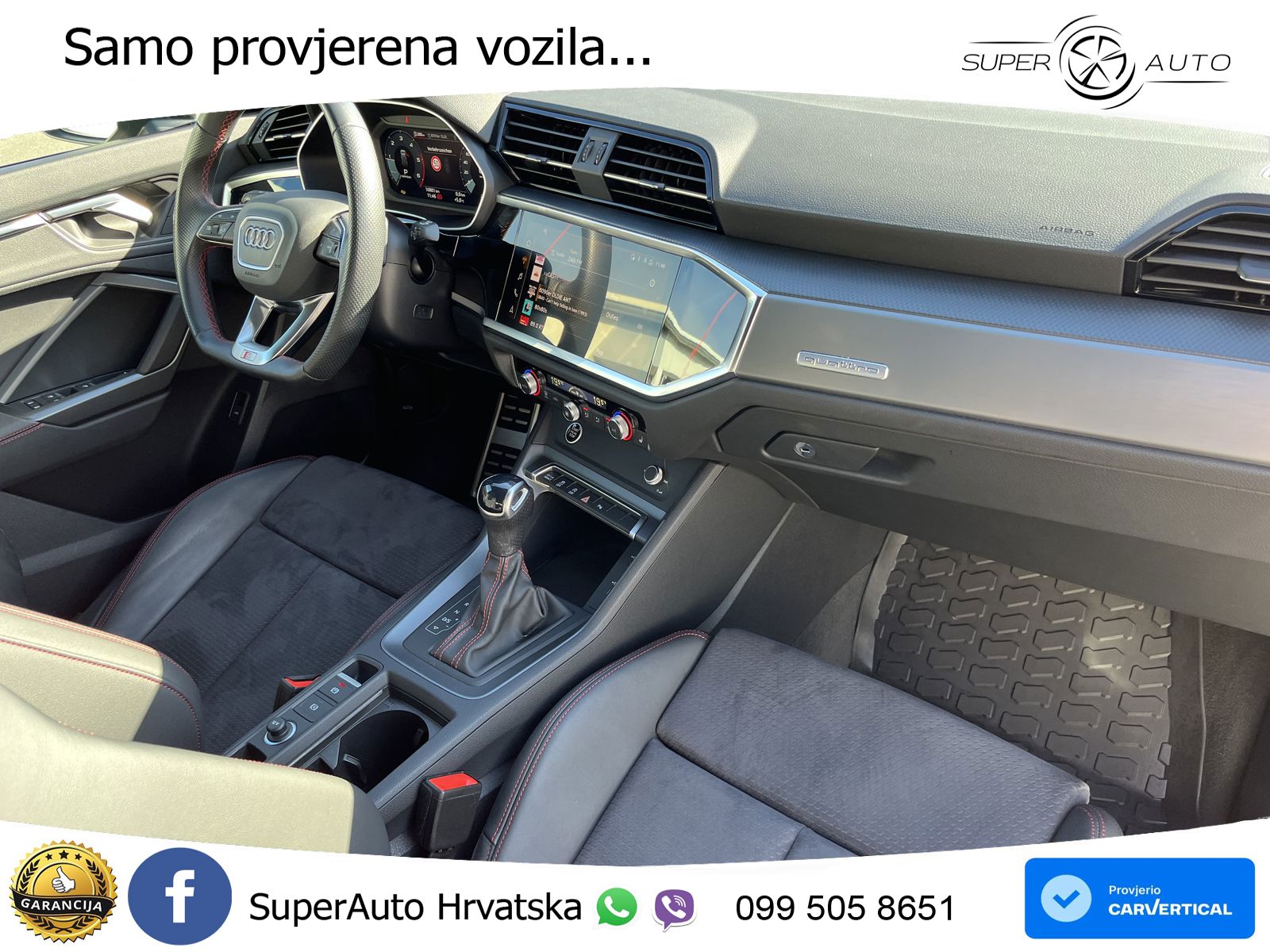 Audi Q3 40 TDI (193 KS) quattro S tronic S line MATRIX+GR SJED+KAM
