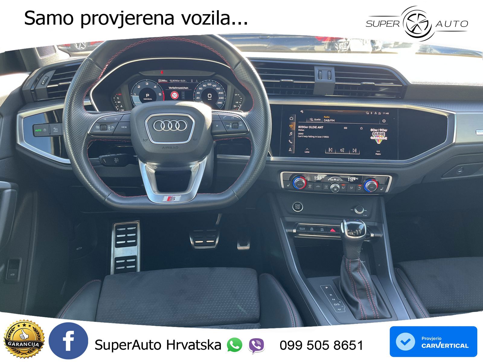 Audi Q3 40 TDI (193 KS) quattro S tronic S line MATRIX+GR SJED+KAM