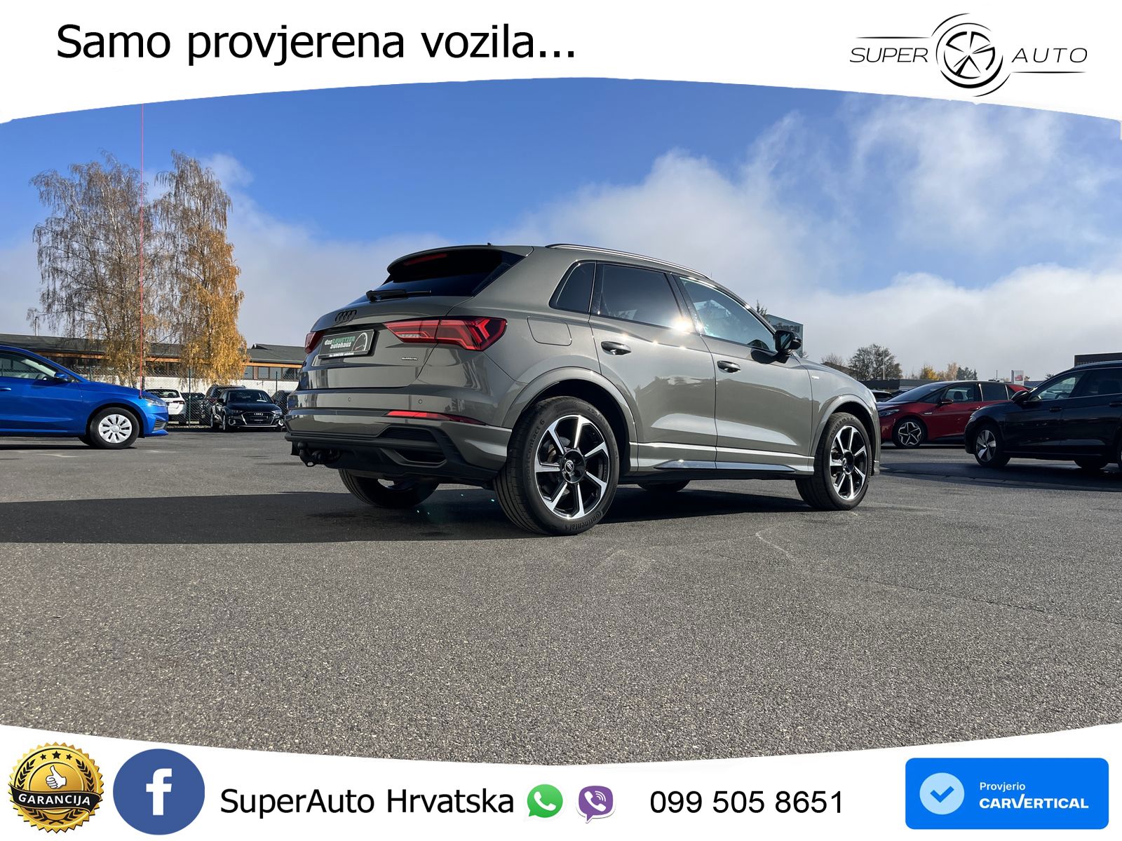 Audi Q3 40 TDI (193 KS) quattro S tronic S line MATRIX+GR SJED+KAM