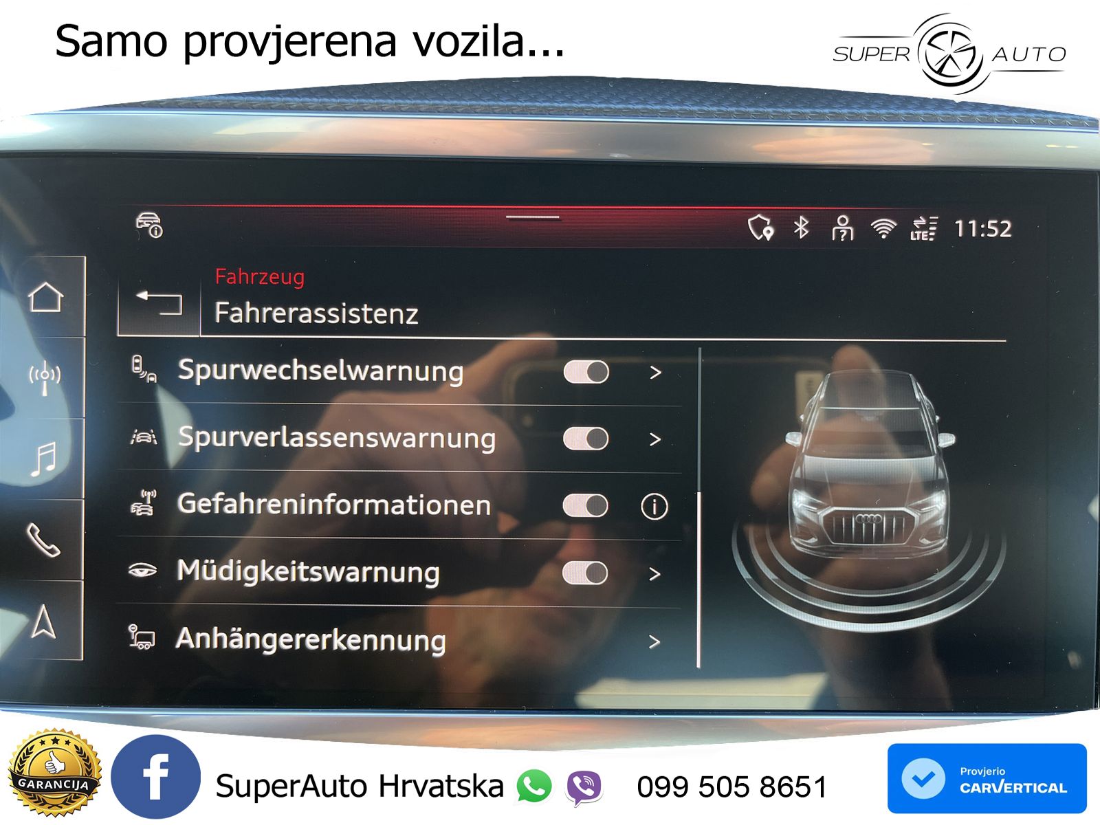 Audi Q3 40 TDI (193 KS) quattro S tronic S line MATRIX+GR SJED+KAM