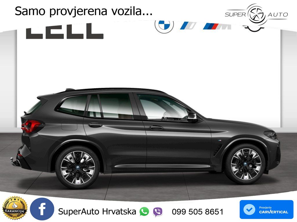 BMW iX3 80 kWh (286 KS) M Sport LED+GR SJED+ACC