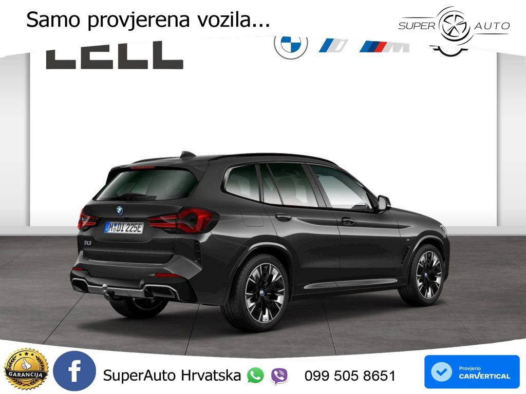 BMW iX3 80 kWh (286 KS) M Sport LED+GR SJED+ACC