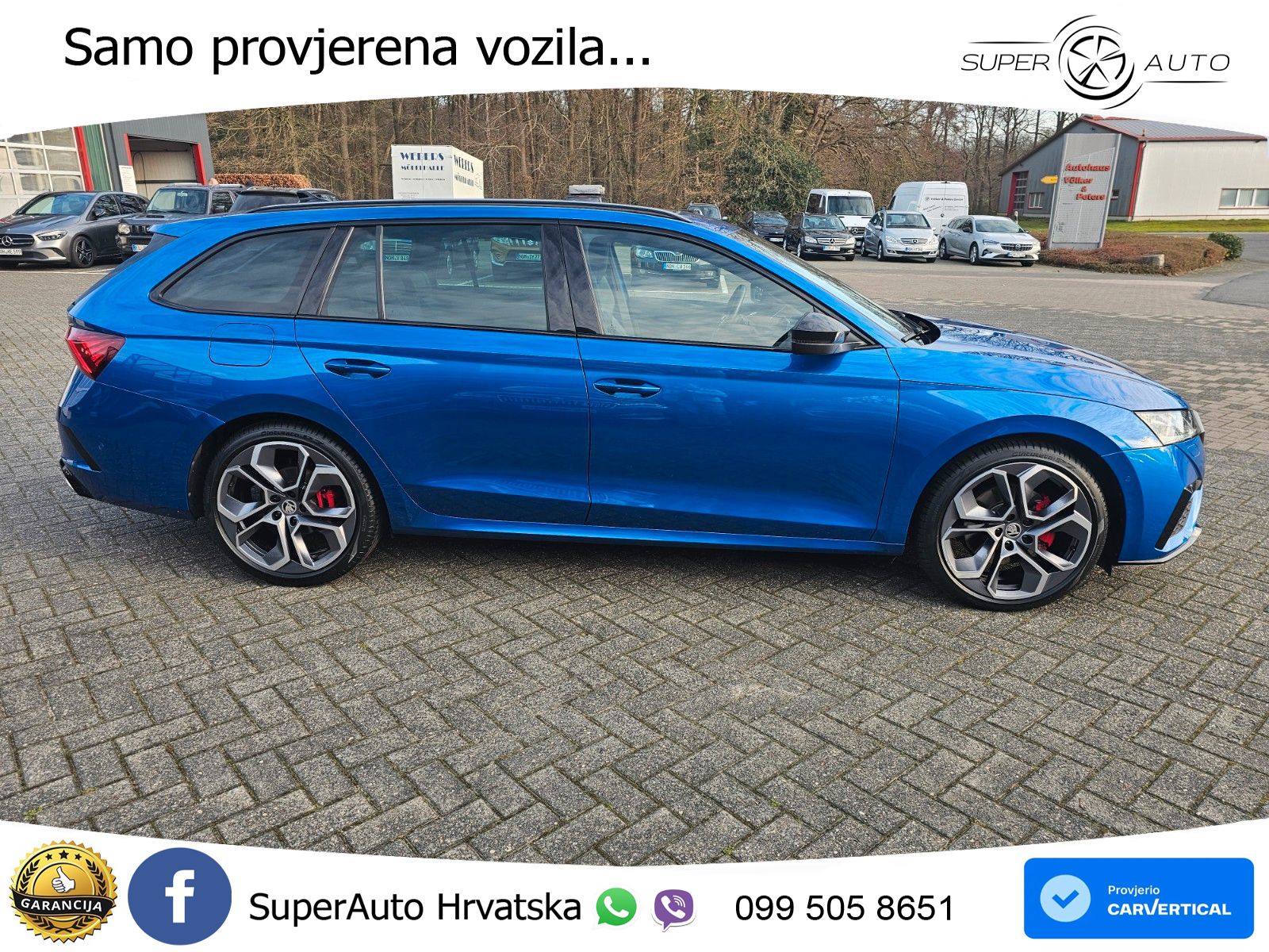 Škoda Octavia Combi RS 2.0 TDI (200 KS) DSG LED+GR SJED+ACC