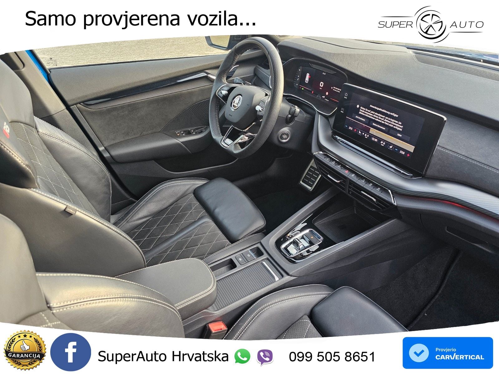 Škoda Octavia Combi RS 2.0 TDI (200 KS) DSG LED+GR SJED+ACC
