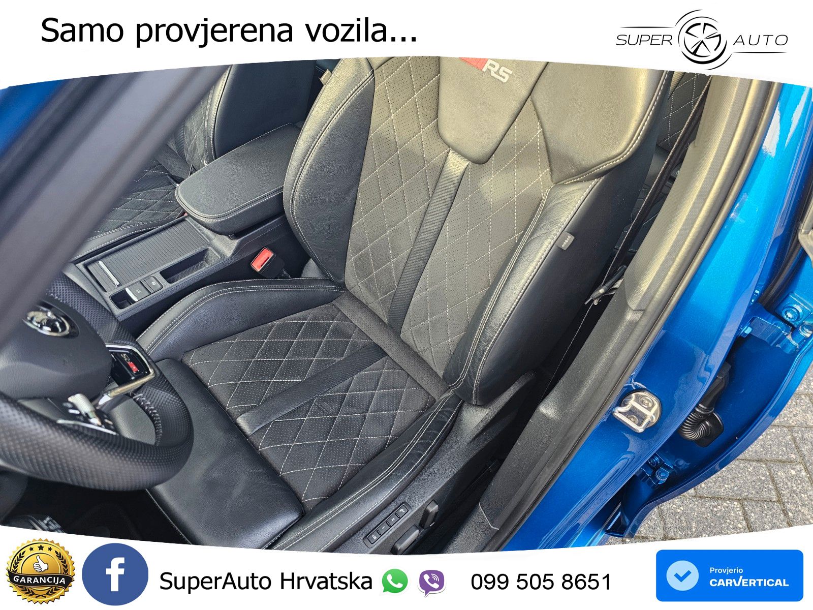 Škoda Octavia Combi RS 2.0 TDI (200 KS) DSG LED+GR SJED+ACC