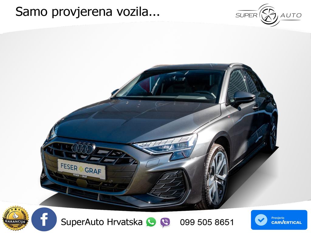 Audi A3 35 TFSI (150 KS) S tronic MATRIX+GR SJED+KAM