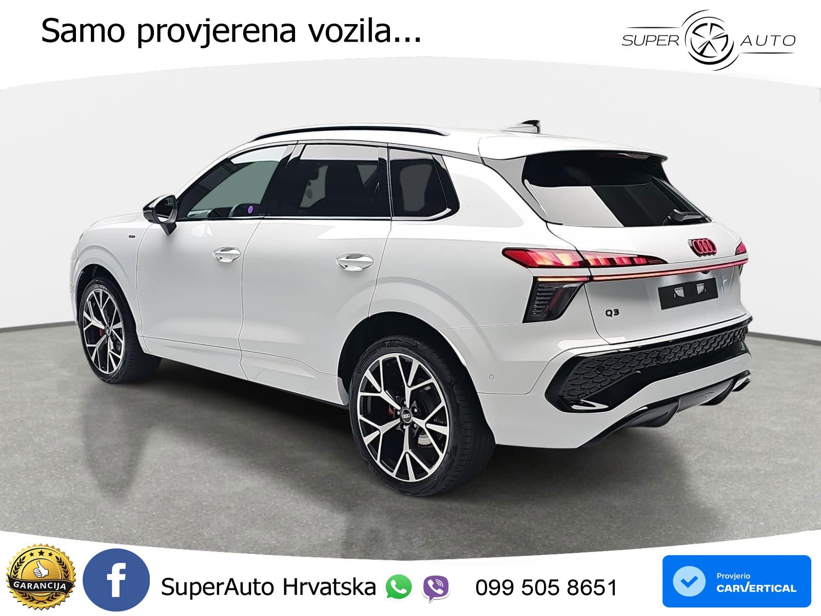 Audi Q3 2.0 TDI (150 KS) S tronic S line LED+GR SJED+ACC