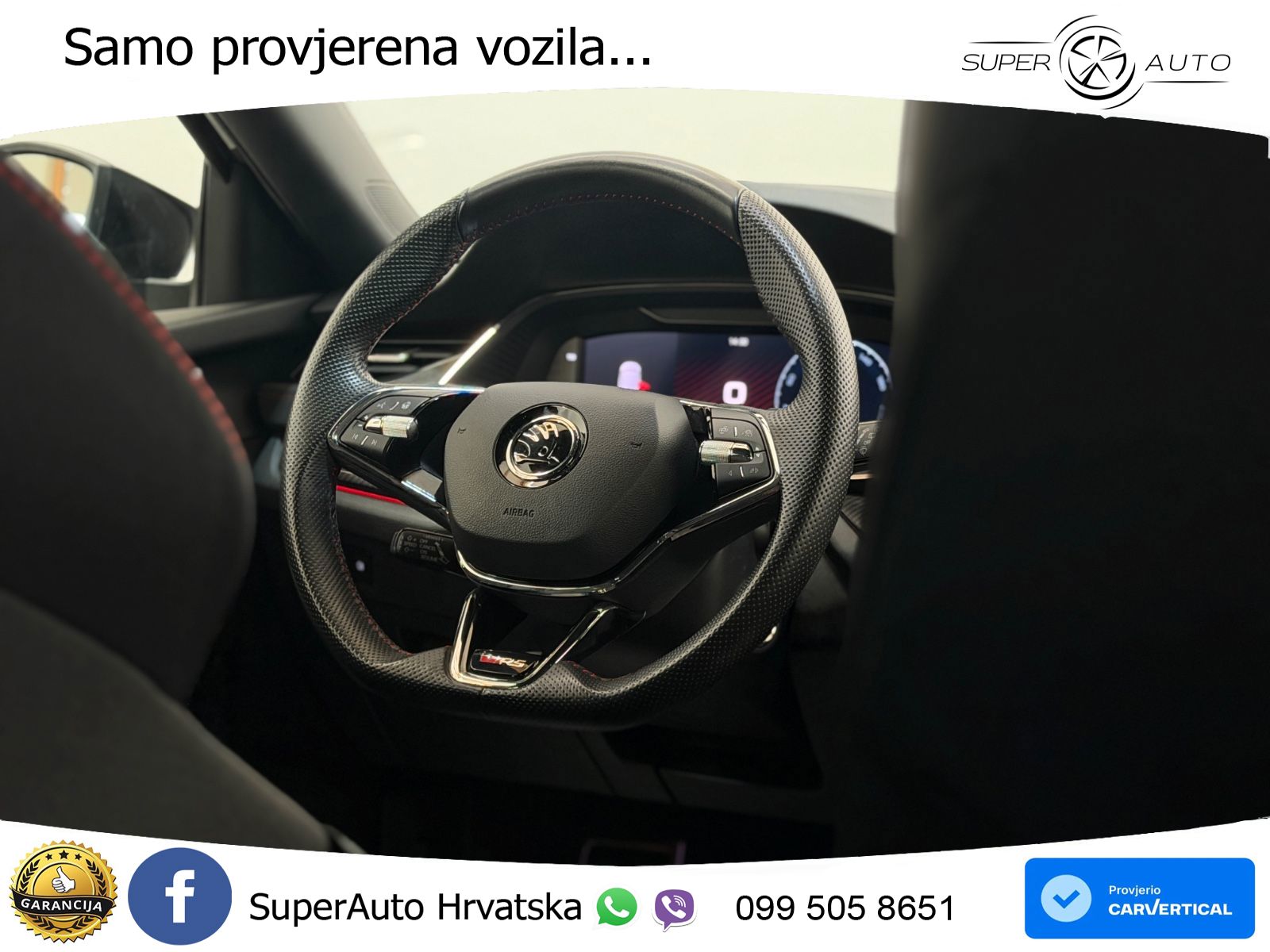 Škoda Octavia Combi RS 2.0 TDI (200 KS) DSG LED+GR SJED+ACC