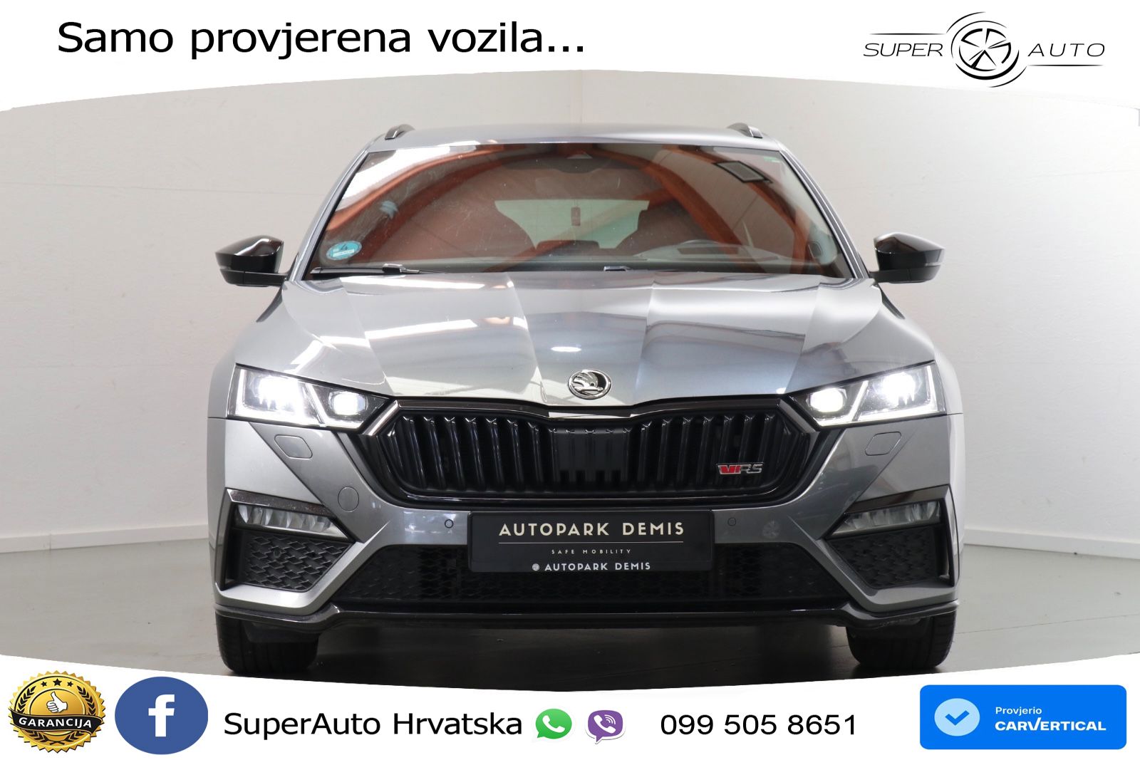 Škoda Octavia Combi RS 2.0 TDI (200 KS) DSG LED+GR SJED+ACC