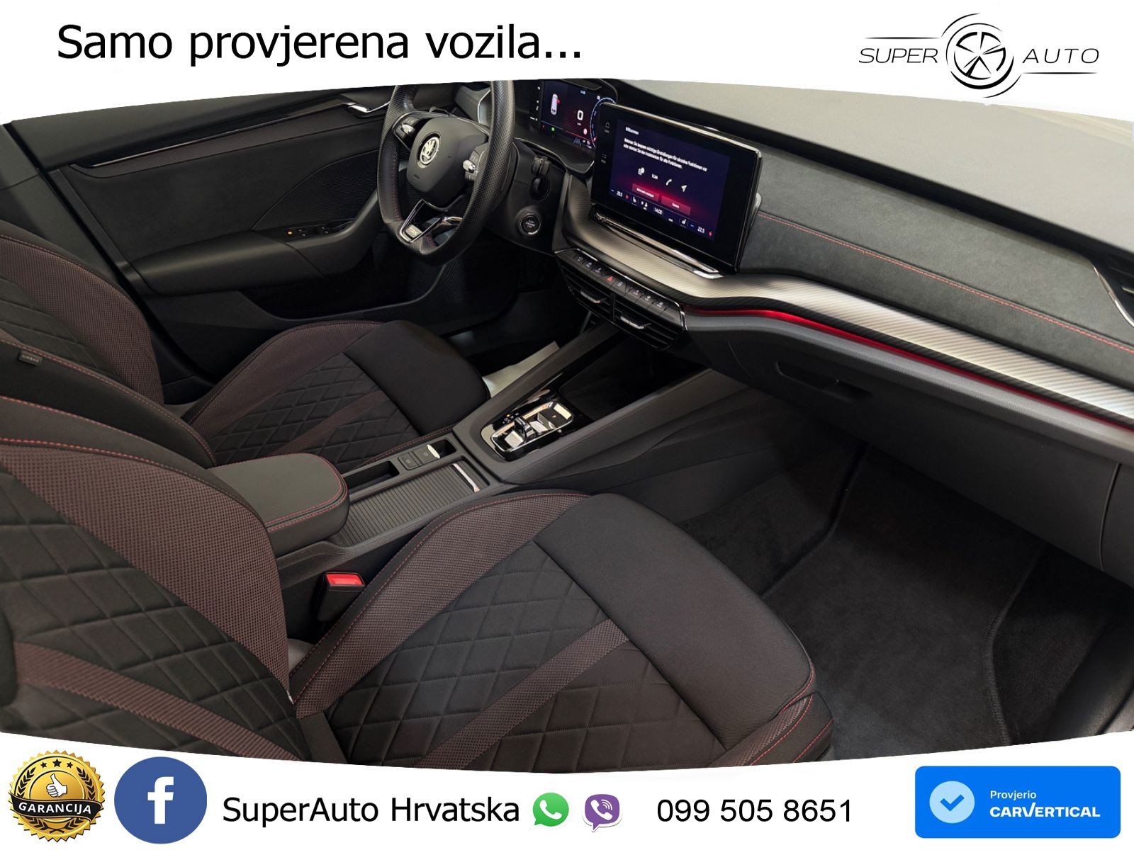 Škoda Octavia Combi RS 2.0 TDI (200 KS) DSG LED+GR SJED+ACC