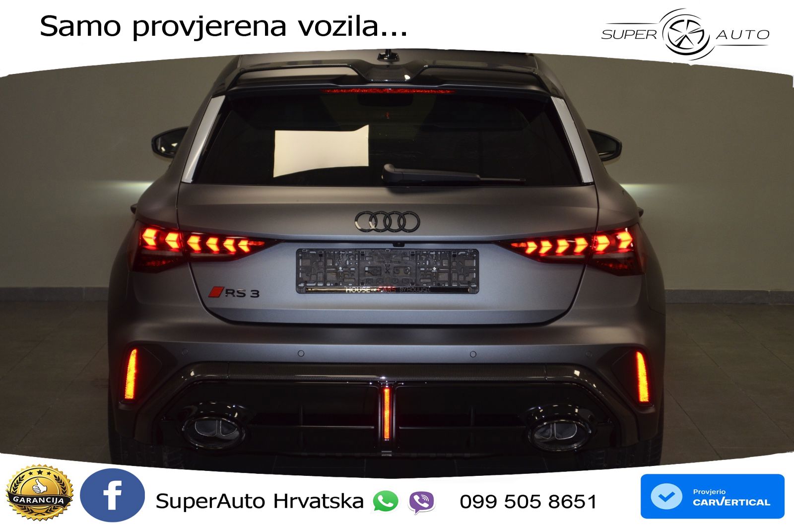 Audi RS3 Sedan 2.5 TFSI (400 KS) quattro S tronic LED+GR SJED+ACC