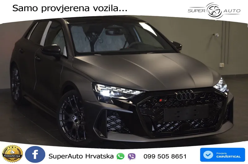 Audi RS3 Sportback 2.5 TFSI (400 KS) quattro S tronic
