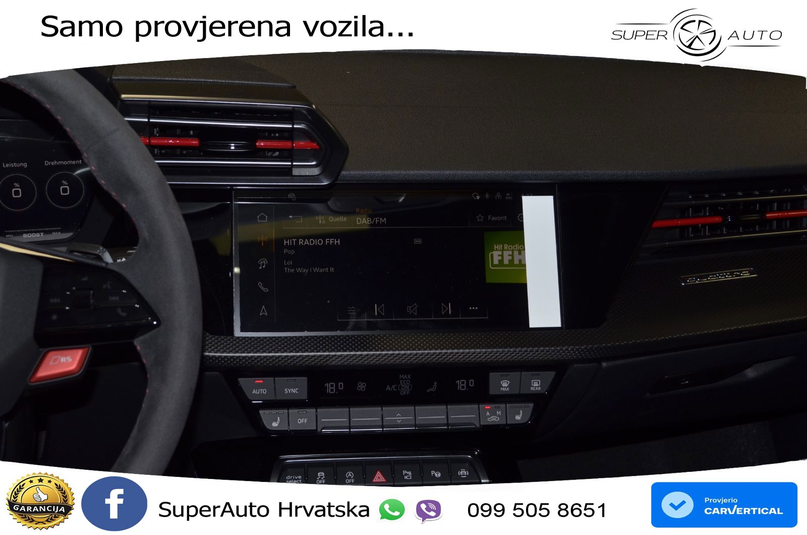 Audi RS3 Sedan 2.5 TFSI (400 KS) quattro S tronic LED+GR SJED+ACC