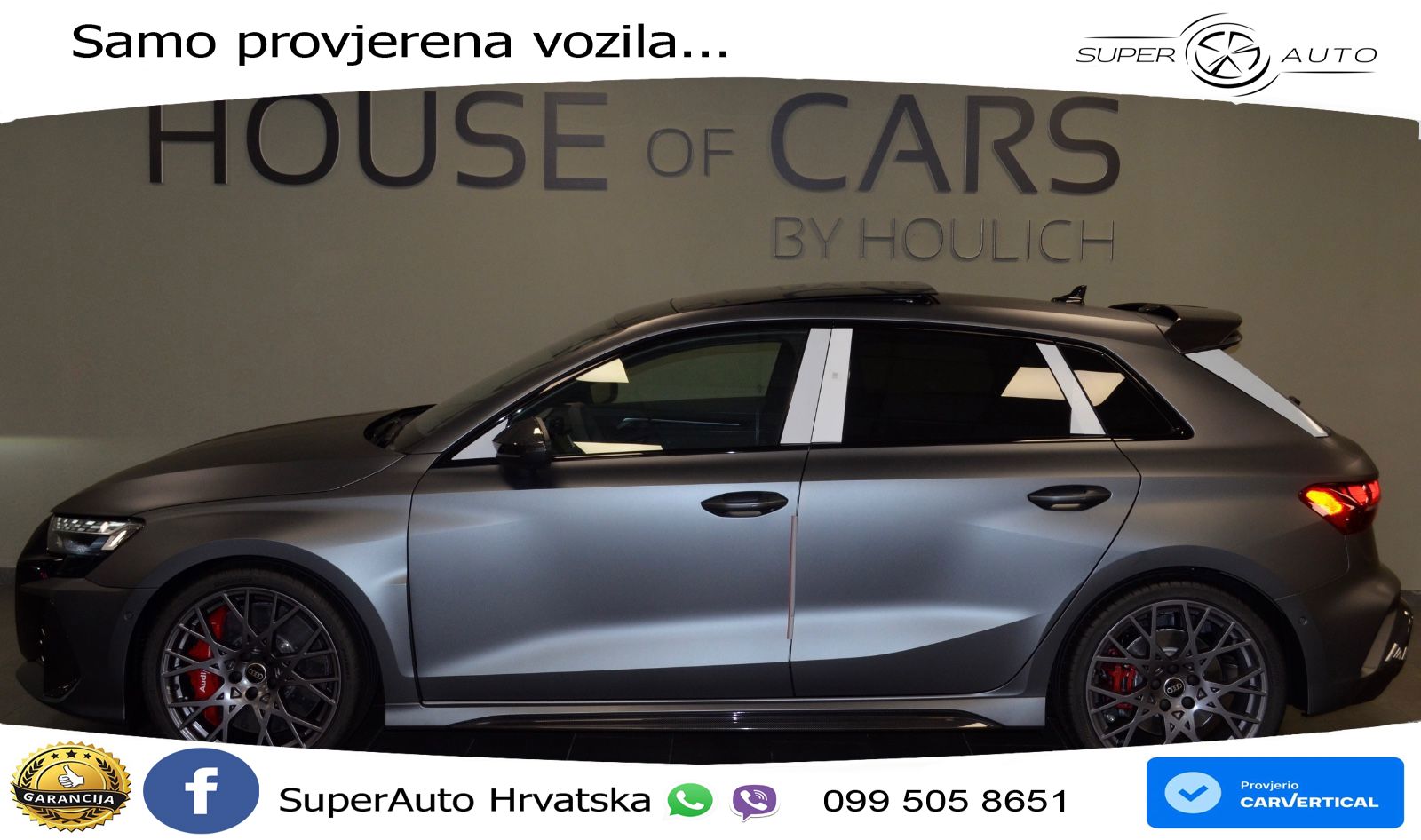Audi RS3 Sedan 2.5 TFSI (400 KS) quattro S tronic LED+GR SJED+ACC