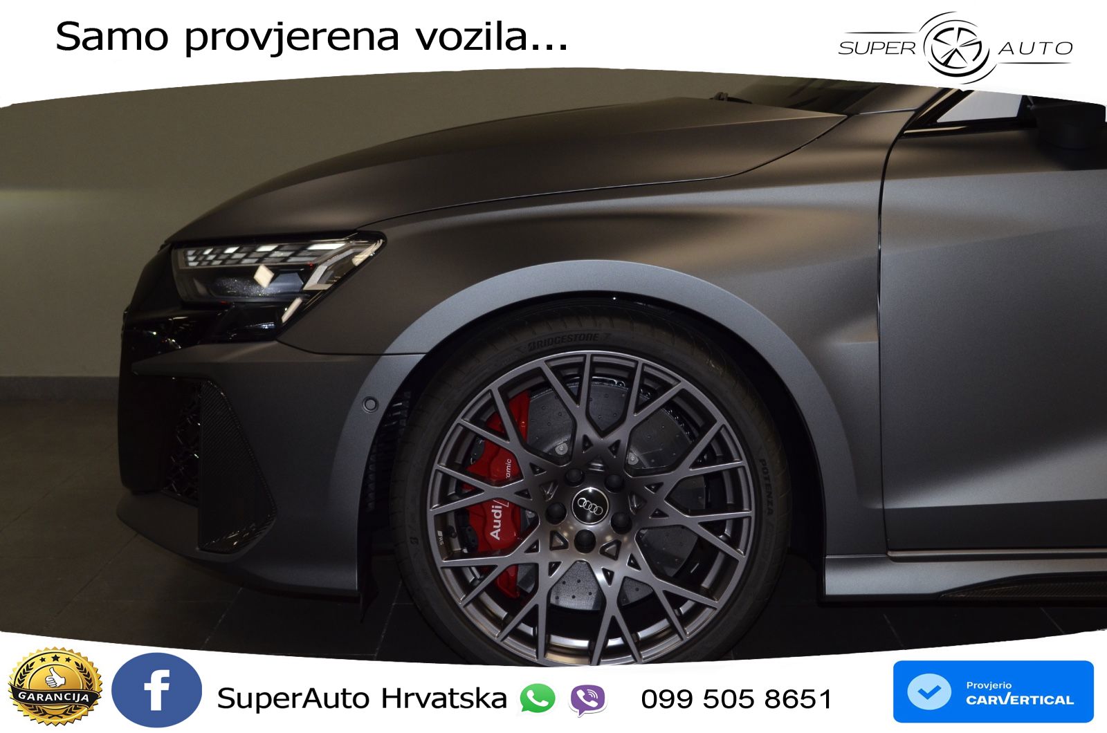 Audi RS3 Sedan 2.5 TFSI (400 KS) quattro S tronic LED+GR SJED+ACC