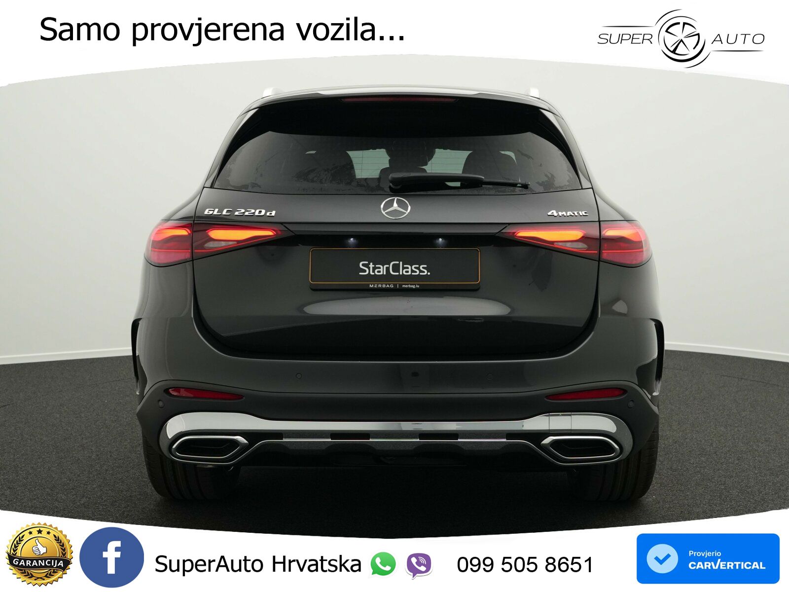 Mercedes GLC 220d (197 KS) 4MATIC 9G-TRONIC AMG LED+GR SJED+ACC