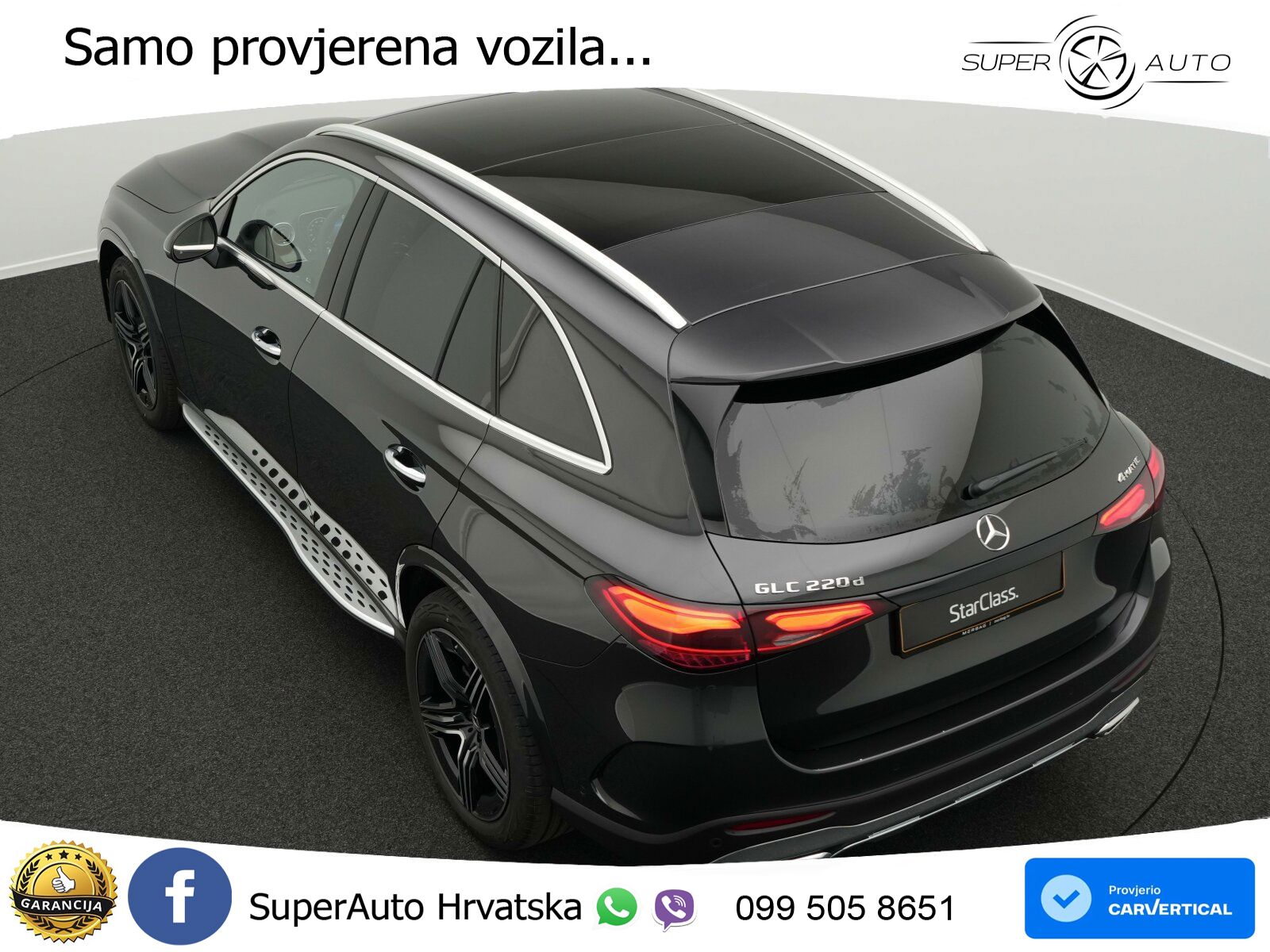 Mercedes GLC 220d (197 KS) 4MATIC 9G-TRONIC AMG LED+GR SJED+ACC