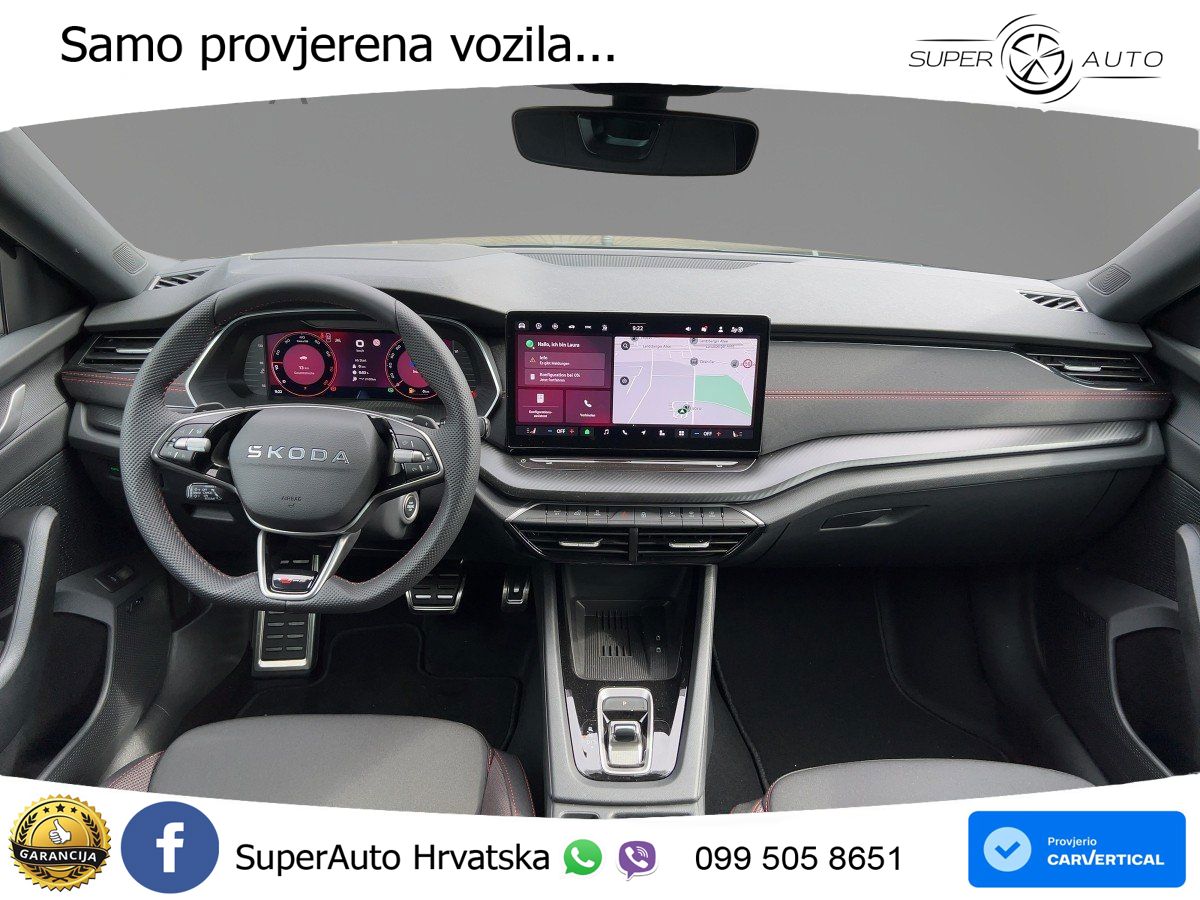 Škoda Octavia Combi RS 2.0 TSI (265 KS) DSG LED+GR SJED+ACC