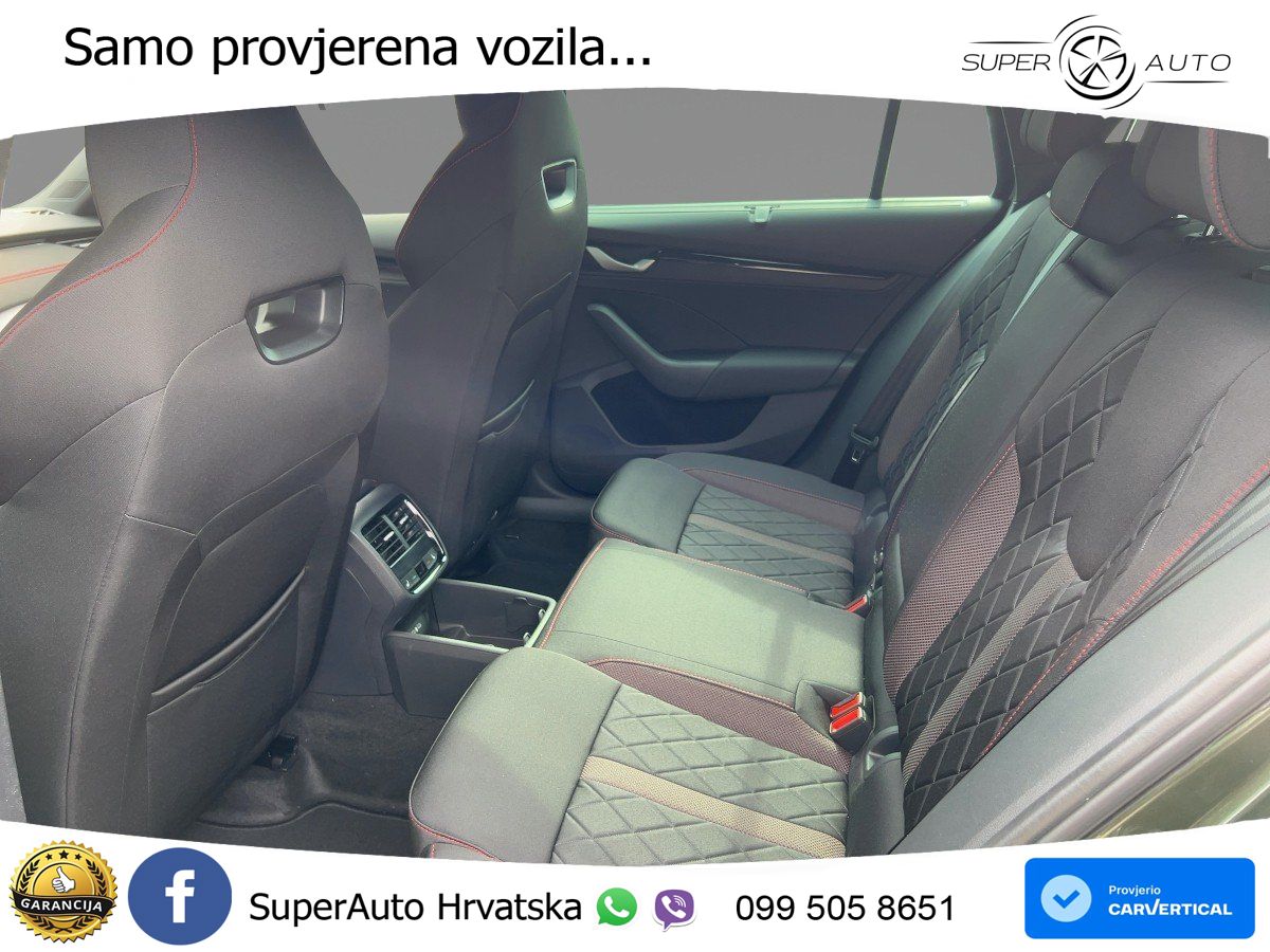 Škoda Octavia Combi RS 2.0 TSI (265 KS) DSG LED+GR SJED+ACC