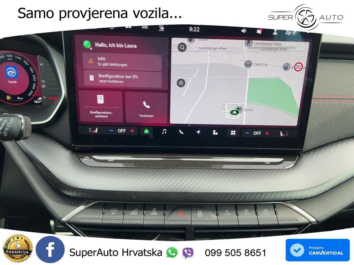 Škoda Octavia Combi RS 2.0 TSI (265 KS) DSG LED+GR SJED+ACC