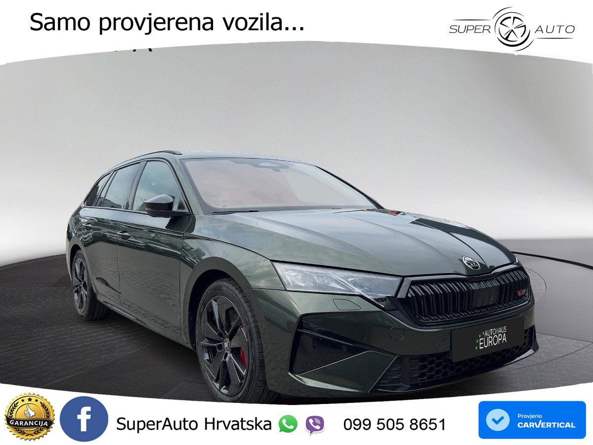Škoda Octavia Combi RS 2.0 TSI (265 KS) DSG LED+GR SJED+ACC