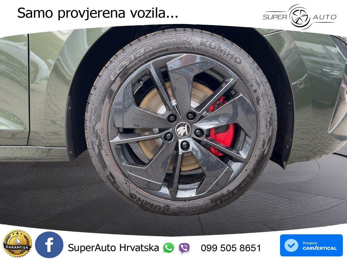 Škoda Octavia Combi RS 2.0 TSI (265 KS) DSG LED+GR SJED+ACC