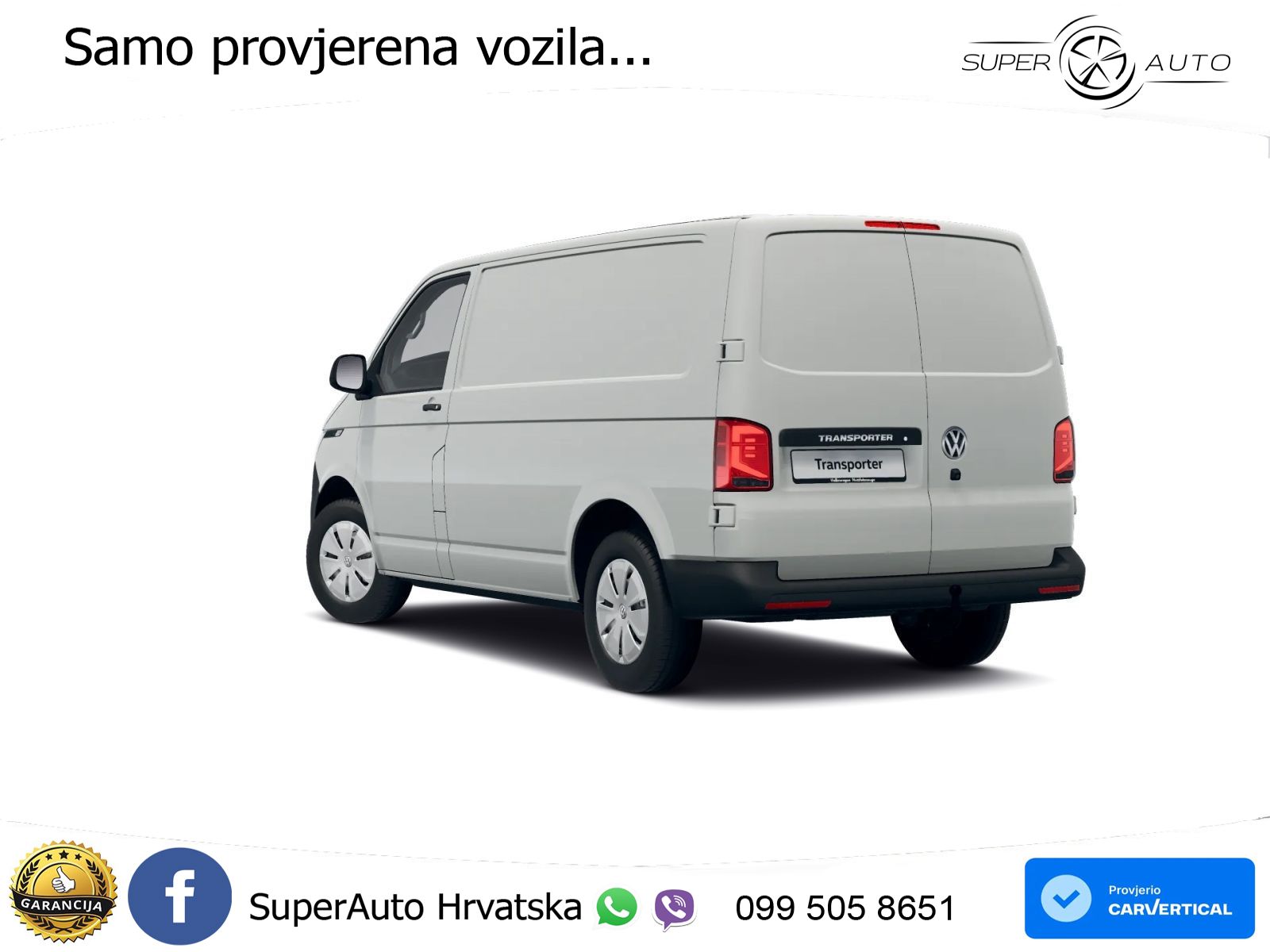 Volkswagen T6.1 Transporter Kasten 2.0TDI AHK NAN KAM ACC 150 KS