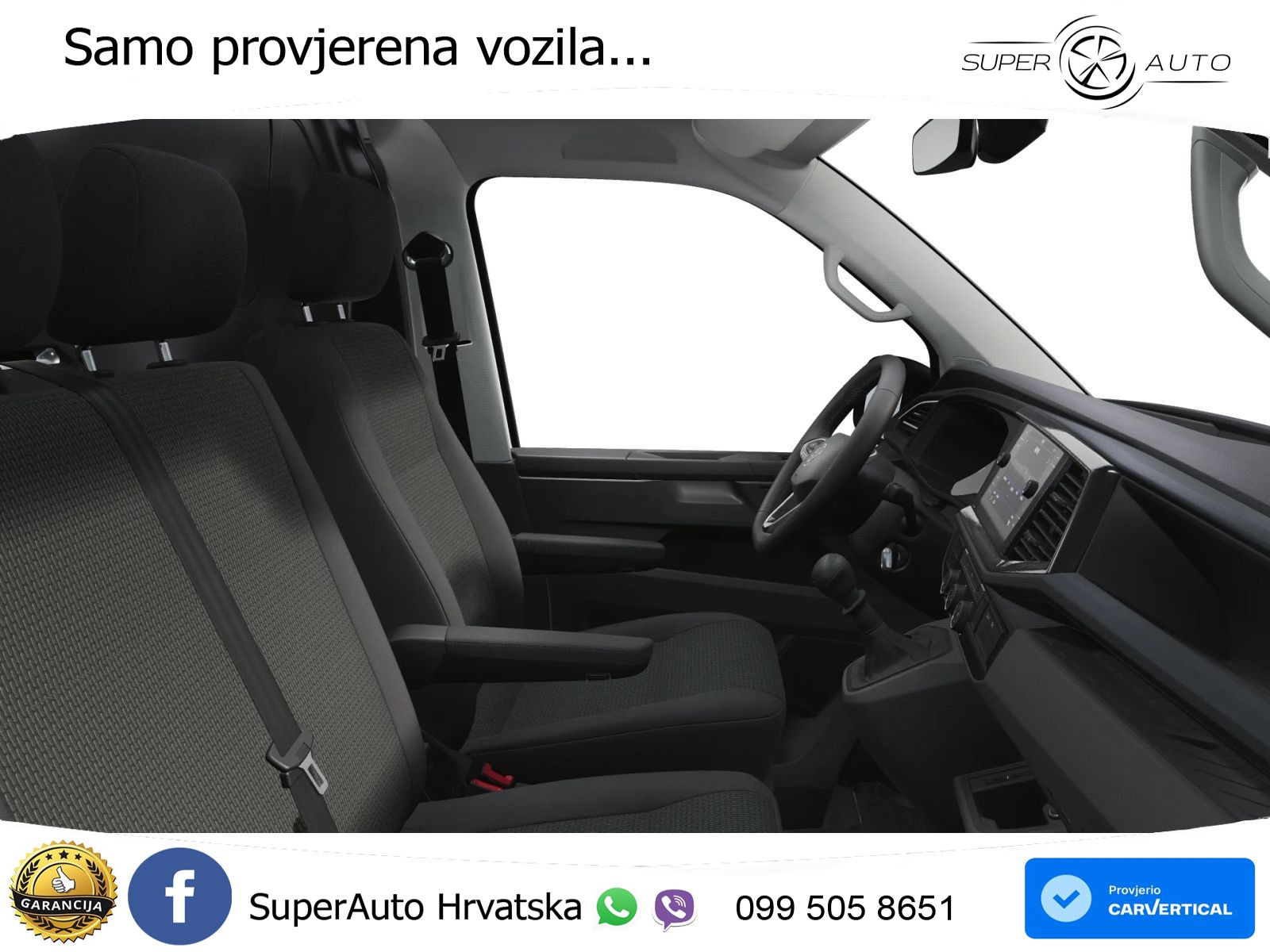 Volkswagen T6.1 Transporter Kasten 2.0TDI AHK NAN KAM ACC 150 KS