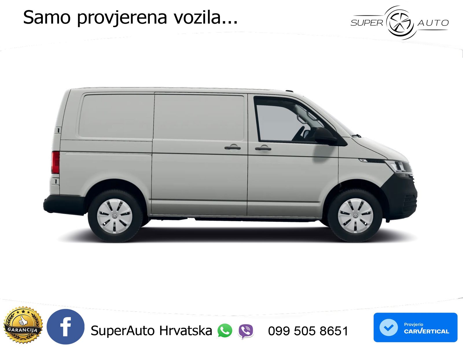 Volkswagen T6.1 Transporter Kasten 2.0TDI AHK NAN KAM ACC 150 KS