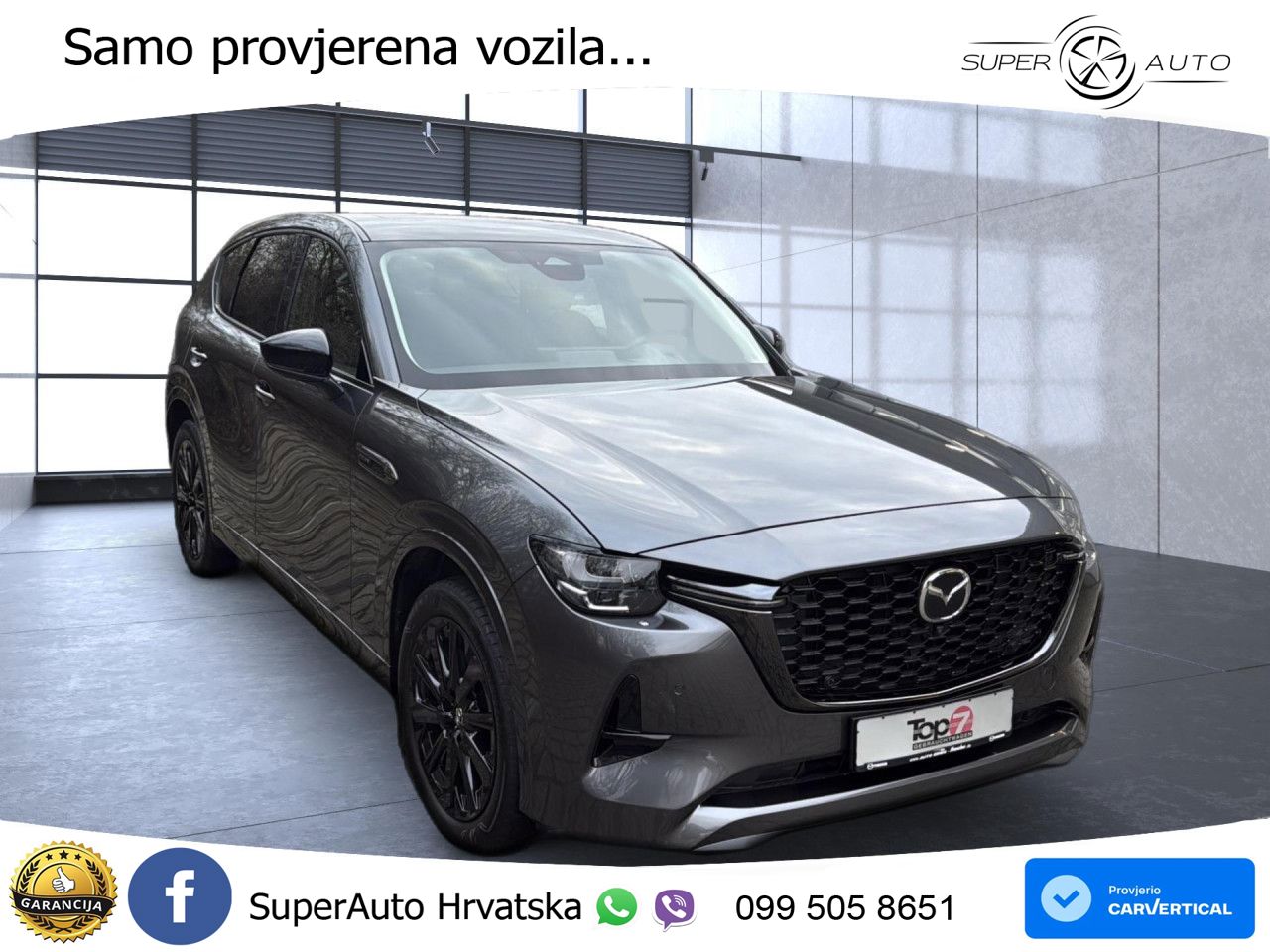 Mazda CX-60 2.5 e-Skyactiv (328 KS) AWD Automatic LED+GR SJED+ACC
