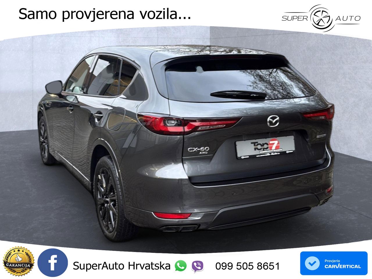 Mazda CX-60 2.5 e-Skyactiv (328 KS) AWD Automatic LED+GR SJED+ACC