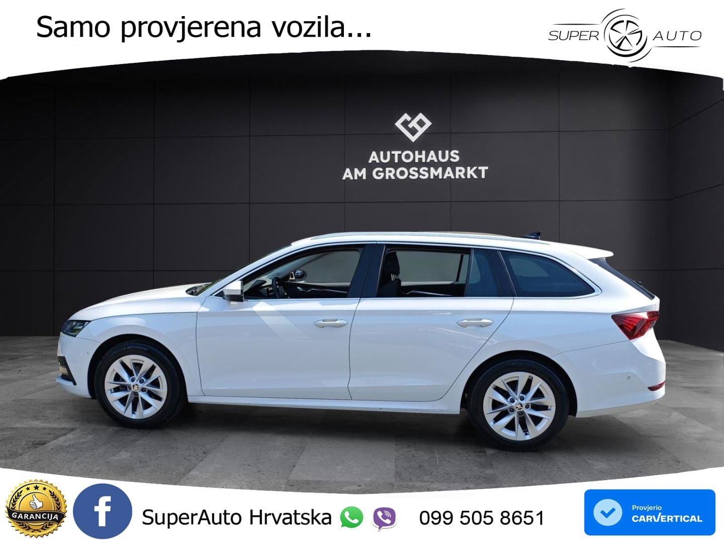 Škoda Octavia Combi 2.0 TDI (150 KS) DSG LED+GR SJED+ACC