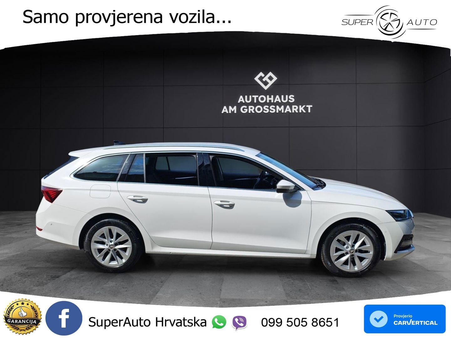 Škoda Octavia Combi 2.0 TDI (150 KS) DSG LED+GR SJED+ACC