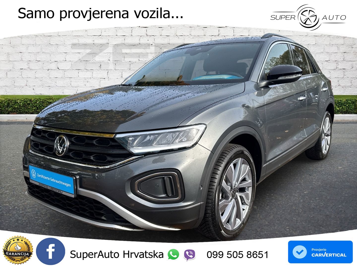 Volkswagen T-Roc 1.5 TSI (150 KS) DSG LED+GR SJED+ACC