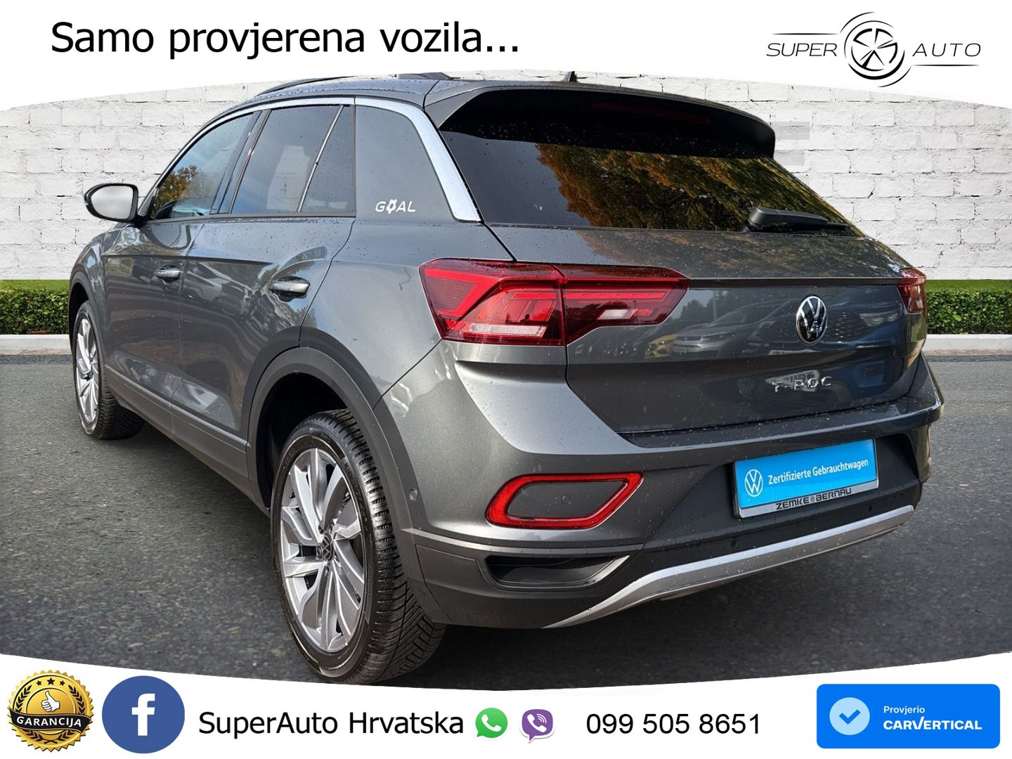 Volkswagen T-Roc 1.5 TSI (150 KS) DSG LED+GR SJED+ACC